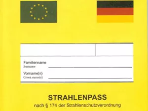 The radiation passport is a personal dose document and serves to protect the person exposed to radiation. Source: LFU Bayern