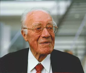 Prof. Heinz Maier-Leibnitz (1911-2000) © Firsching / TUM