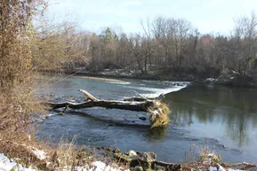 Einleitungsbauwerk bei Isar-Fluss-km 130,300 © FRM II / TUM