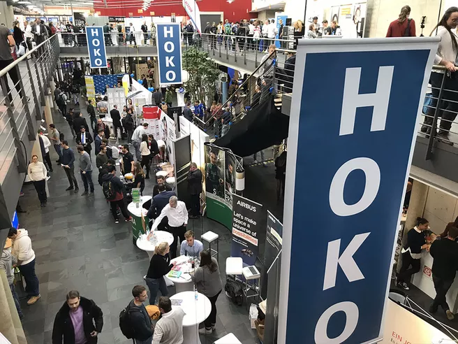 15,000 students visited this year's university contact fair